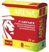 ARENA FastMix Hot30 60 МПа саморазогревающийся быстротвердеющий бетонный состав, для работ при температуре от -25°C до +45°C