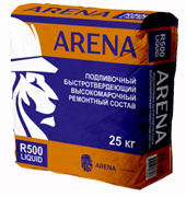 ARENA RepairMaster R500 LIQUID 80 МПа ремонтный состав для бетона высокомарочный, подливочный